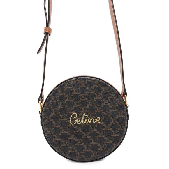 CELINE Gold Shoulder Bag - Picture 1 of 11